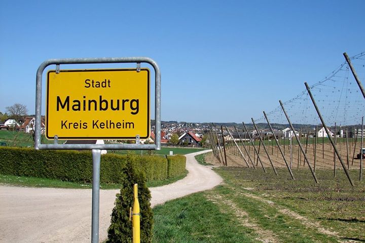 Blick auf Mainburg